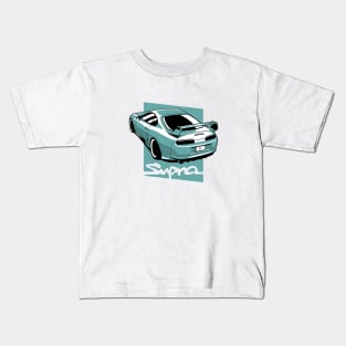 Green Supra MK4 Classic JDM Kids T-Shirt